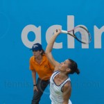 Flavia Pennetta Unicef Open 2011 service 17